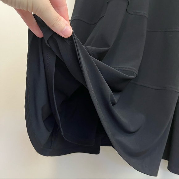 NWT Anne Klein Black Beaded Halter Midi Dresss - Picture 6 of 15